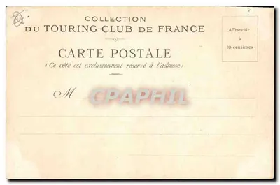 Kościół św. Trófima w Portail — widok fasady — Kolekcja Touring-Club de France — Rewers