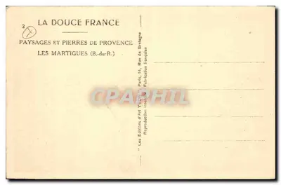 Les Martigues — Puerto — Editor Yvon, n°2 — Reverso