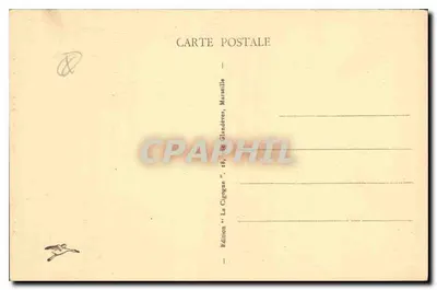 AIX-en-PROVENCE — A Madeleine e a place des Précheurs — Edição « La Cigogne », Marselha — Verso