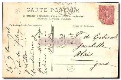 Les Baux — Pawiłon Sądu Miłosierdzia — Fototyp. E. Lacour — Marsylia, n°618 — Rewers