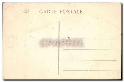 Stara pocztówka — Kościół św. Wincentego — Powiększenie pieczęci Grimaldi, markizów de Baux (XVe i XVI wiek — Rewers