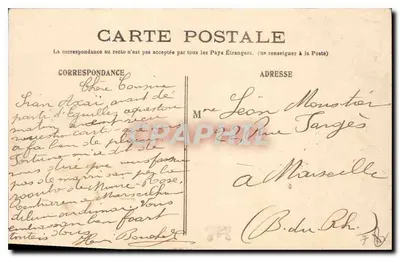 Fonte monumental — Ax-en-Provence — editor Aix-en-Provence, n° 440 — Verso