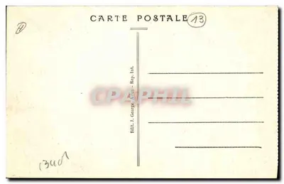 Les Baux - Torre Sarrazine (século XI) e ruínas da residência dos De Quinqueran — Verso
