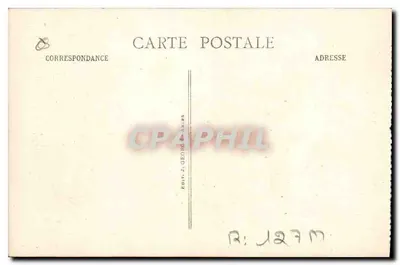 Montmajour - Capela Ste-Croix — editor J. Georg Ales, n° de série 318 — Verso