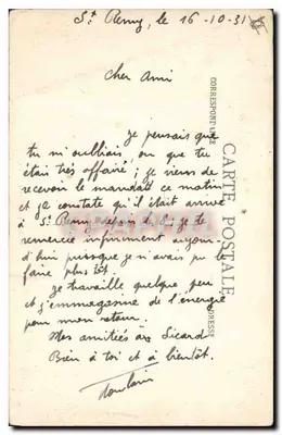 Arles — Vista geral — Éditions Correspondance — Verso