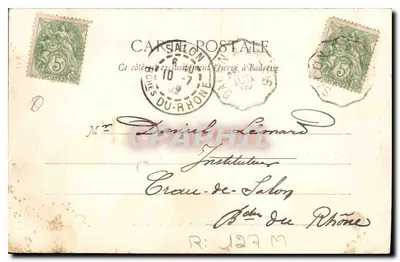 Paradou-les-Baux — Wieże Castillon — Gallois-L.A. — Rewers