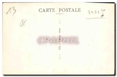 Arles — Praça do Fórum — Os Hotéis — Estátua de Frédéric Mistral — Verso