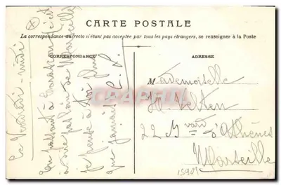 Tarascon — Zamek zwany Zamkiem króla René (strona miasta) — Fot. Blanchiu, Tarascon — Rewers
