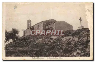 Saint-Chamas — A Capela de São Léger — T. Altemard