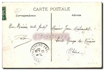 Tarascon — Zamek króla Renégo — wydawca L. Coll. n° 2333 — Rewers