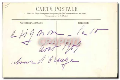 Avignon — O Palácio dos Papas — Vista geral — Verso