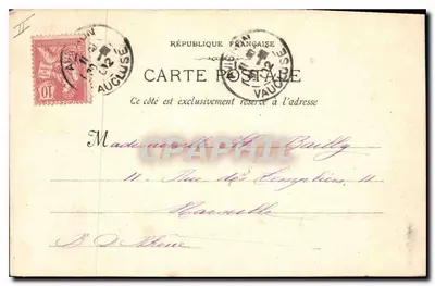Avignon — Zamek — Fototypia E. Lacour, 19, rue Thobaneau — n°133 — Rewers