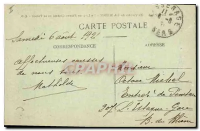 Dauphiné – Vicinanze di LA MURE – Il Lago di Pierre-Châtel e il Tabor – E.R. — Verso