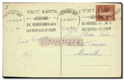 Wejście do Pustyni - Le Guiers — Trasa do Grande-Chartreuse — G. D., wyd., Voiron - 534 — Rewers