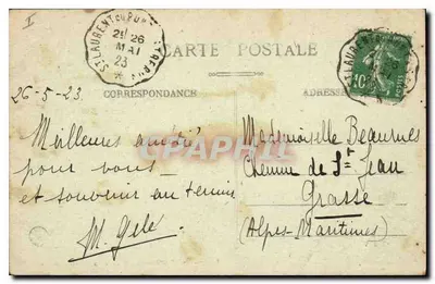 Grande Chartreuse — Celula do Prior Geral — editor desconhecido, n° 23 — Verso