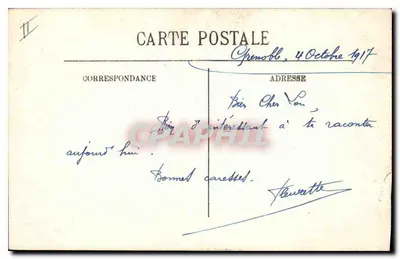 La Grande Chartreuse — Ruta del Desierto — LL. n°42 — Reverso