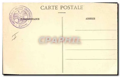 Carretera de la Grande-Chartreuse - El Desierto - J. G. editado por Voiron — Reverso