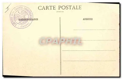 La Grande-Chartreuse — Llegada al convento — J. G. édit. Vahou — Reverso
