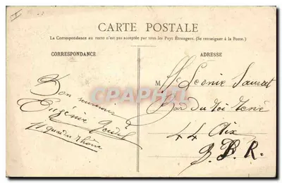 Strada della Chartreuse — Il Pic de l'Œillette — J. G., editore, Voiron - 96i — Verso