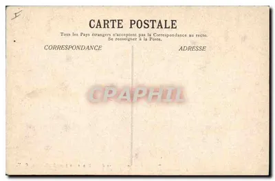Douphine — Les Gorges de la Drevenne cerca de St Gervais — Papelería de las Alpes, Eug. Robert, Grenoble — Reverso