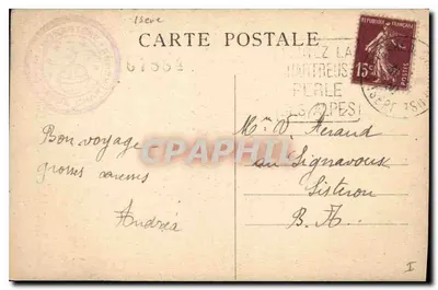 Wzgórze Éillette — Trasa Grande-Chartreuse — Cl.A.V. 55 Dauphiné — Rewers