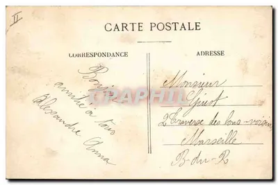 Dauphiné — Trasa z Mury do Bourg-d'Oisans przez Przełęcz Orna — wydawca anonimowy, nr 619 — Rewers