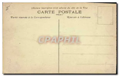 Perpignan — Le Castillet. — Edição Couderc — Verso