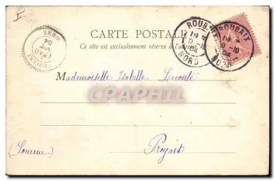 Lille — Église de la Madeleine — B. F., Paris 35 — Verso