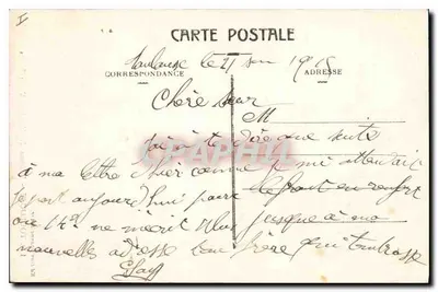 Toulouse — Wnętrze Hôtel du Vieux-Raisin — Wydawnictwo Jeanny, n°139 — Rewers