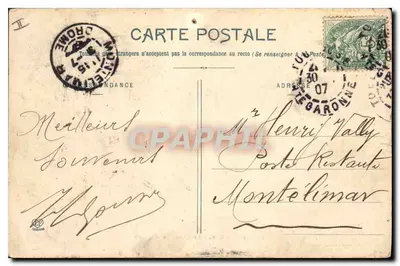 Toulouse - Kanał Brienne — fototypia Labourde Frères, Toulouse, numer 56 — Rewers