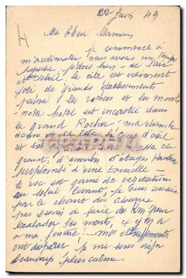 La Bourboule — Duży Most nad Dordognią — Gatte — Rewers
