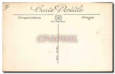Le Mont-Dore — A Postagem e a Prefeitura — Selecta — Verso