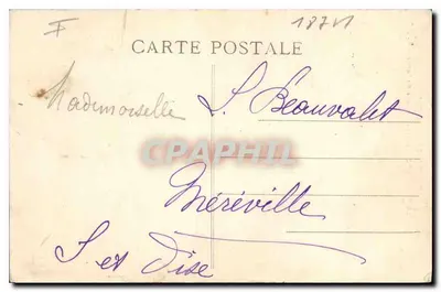 Le Mont-Dore — Jeden z Skał Sancy — Piekły Auvergne — Rewers