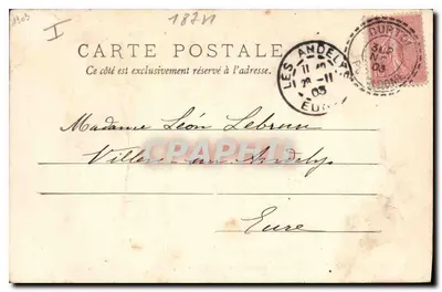 Okolice MONT-DORÉ, Puy de Sancy — Auvergne — wydawca M.T. n°206 — Rewers