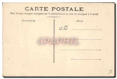 Avignon. Katedra — widok z wieży z statuą Jezusa Chrystusa — wydawca nieznany, nr serii 209 — Rewers