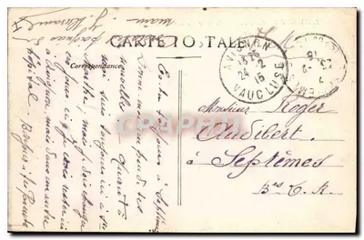 Avignon - Most wiszący i Pałac Papieski — wydawca nie widoczny, nr serii 9 — Rewers