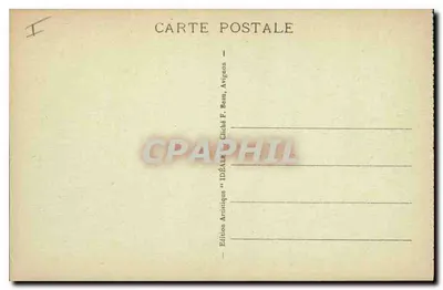 Awinion — Most Świętego Bénézeta, kaplica i Fort Świętego Andrzej w tle — Wydawnictwo Idealne, M. F. B. — Rewers