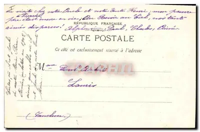 Avignon - 158 - Pałac Papieski — Fototypia E. Lacour — Marsylia — Rewers
