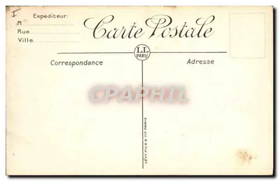 Avignon — Fontanna w Parku — LL — Rewers