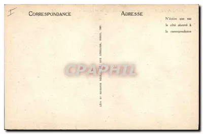 Avignon — Pałac Papieski — Widok fasady zachodniej — LL — Rewers
