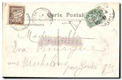 Avignon — Palácio dos Papas — Editor N. G. n°13 — Verso