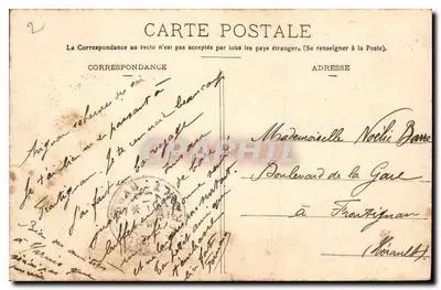 Avignon — Los Muros (Boulevard St-Michel) — Colección 'TOURIST', F. Beau, editor, Avignon — Reverso