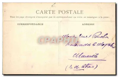 Avignon — Plac Zegara — Hotel de Ville i Teatr — Wydawnictwo Comtat — Rewers