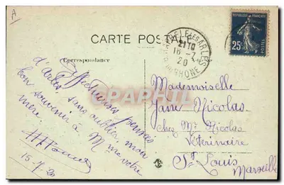 La Farandole — W Prowansji — Zbiór L.A. n°29 — Rewers