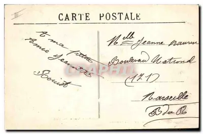 Lembrança da Provença — A Farandole — Photo-Modern, Tarascon - Rep. interd. — Verso