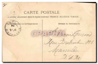 La Sainte-Baume - L'Oratoire — Joseph E. Lacour — n° 479 — Verso