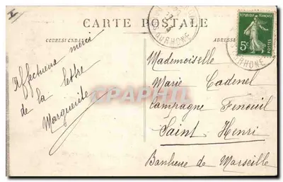 La Sainte-Baume - Ogólny widok — Hôtellerie de la Sainte-Baume, St-Zacharie (Var) — Rewers