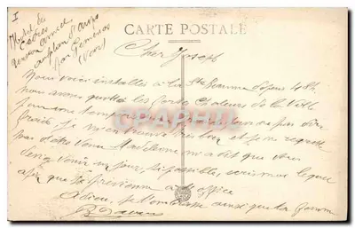 La Sainte-Beaume — Floresta de La Sainte-Beaume — Verso