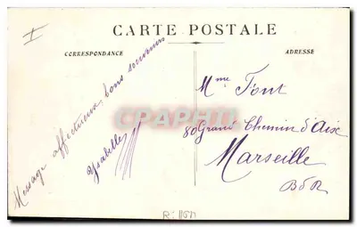 La Sainte-Baume — Algemene Uitzicht — Uitgever niet zichtbaar — Achterkant