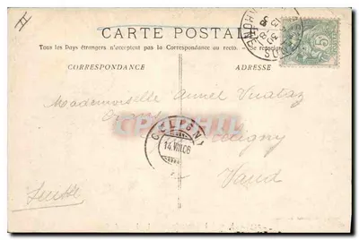 Chaine de la Sainte-Baume & le Plateau de Giniez — Phototypie E. Encoeur, Marseille, n°2238 — Verso